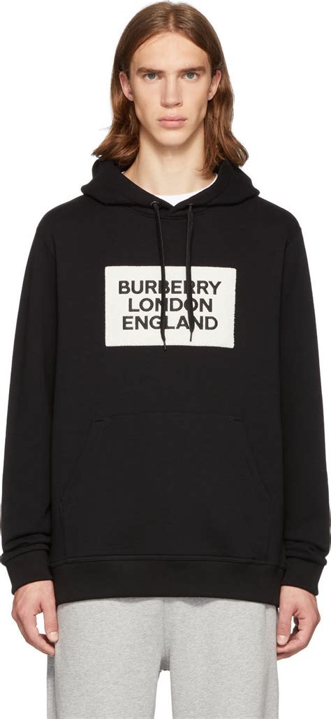 burberry london england hoodie|burberry black and white hoodie.